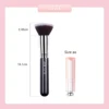 Jessup Foundation Brushes Face Makeup Brush Powder Contour Concealer Blush Highlighter Flat Round Fluff for Liquid Cream 6
