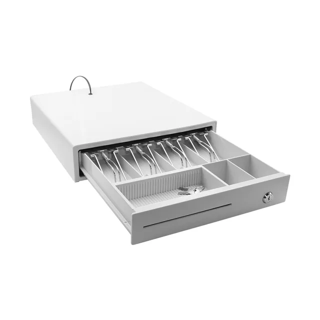 Heavy Duty Cash Drawer Four Grid Three Gear Pos Cash Register