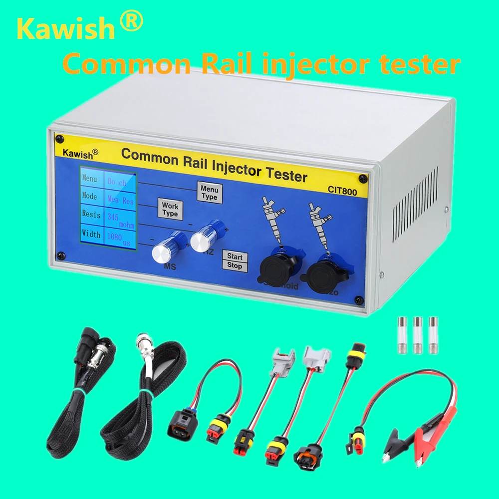 KAWISH CR508 Common-Rail-Drucktester - Profi Diagnosegerät Für Diesel