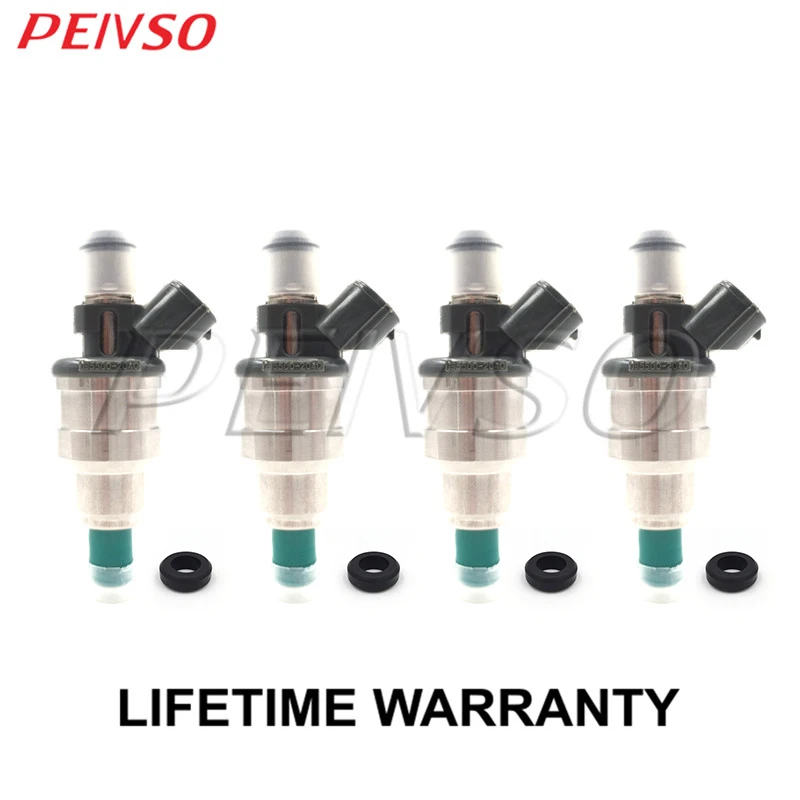 

4x 195500-2040 842-12176 MJF07-13-250 JF07-13-250 fuel injector for DAIHATSU&MAZDA ROCKY / 323 / MX-3 / PROTEGE 1.6L 1.8L L4