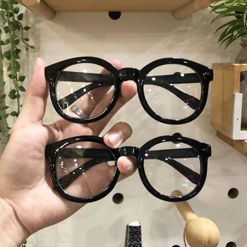 

Douyin internet red same black frame glasses frame 2020 new retro plain face frame glasses fashionable plain glasses glasses
