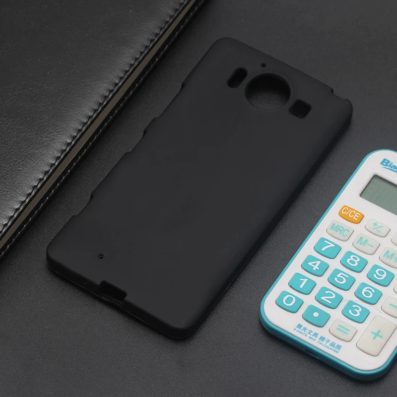Ультратонкий Модный мягкий черный силиконовый чехол AMMYKI 5 2 дюйма для Microsoft Lumia 950