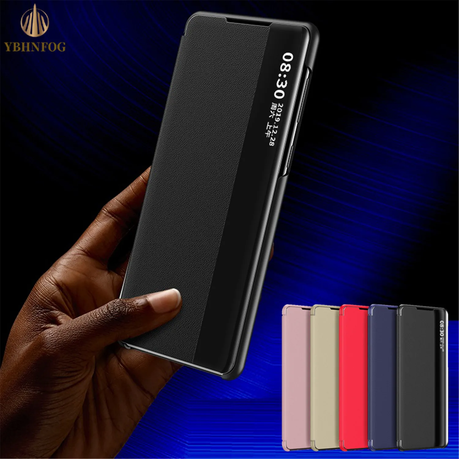 Чехол-книжка для Huawei P10 P20 P30 Lite P40 P Smart 2019 Honor 8X 9A 9X 10X 20 30 Pro | Мобильные телефоны и
