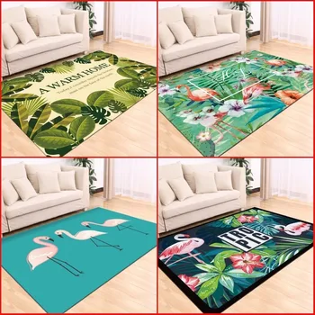 

Personalized hallway mat living room bedroom carpet tea table bedside carpet washable custom pattern faux fur rug