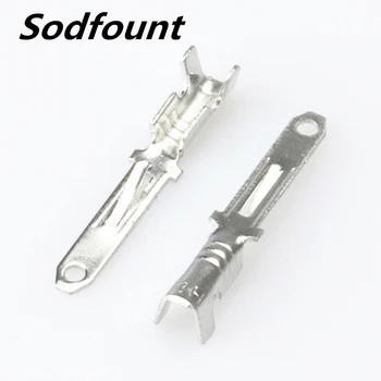 

100pcs H62 brass tinned 2.8mm automotive terminal Automotive connector male terminal DJ611-2.8×0.5A