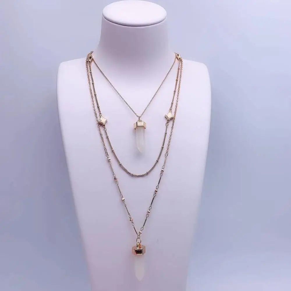 

GOLD NECKLACES FASHION JEWELRY NECKLACES WEDDING PARTY GIFTS FEMALE ACCESSORIES GOOD QUALITY