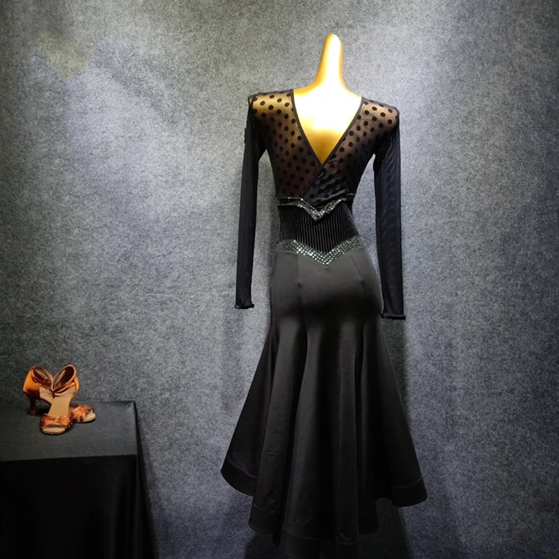 Ballroom Competition Dresses Woman Standard Dance Dress Flamenco Waltz Bullfighting Performance Wear Ladies Rave Outfit