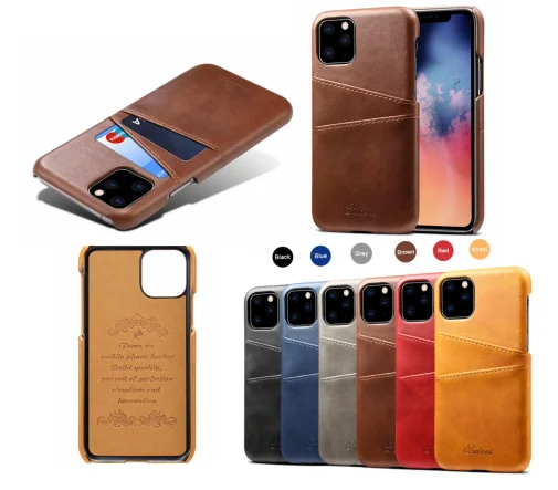 Роскошный кожаный чехол для iPhone 11/11 PRO/11 PRO MAX XR XS MAX 8 задняя крышка чехол-портмоне для карточек для samsung Note 10 S10 S9 Plus