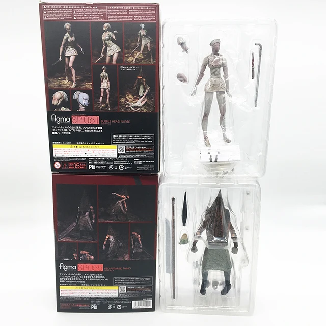 Silent Hill-Boneca de Enfermeira Sem Rosto, Cabeça Triangular, Pirâmide  Vermelha, Filme Móvel, Mão Periférica, Figura Anime, Modelo, Novo, 2