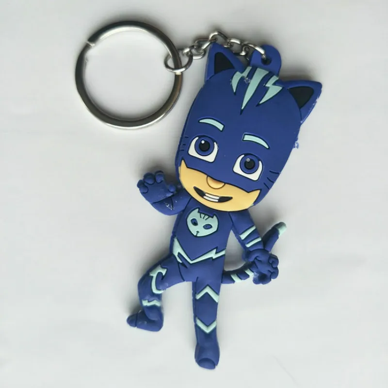 Pj masks мультфильм персонаж ПВХ брелок Подвеска Игрушка Спорт pj Catboy Owlette Gekko фигурки аниме игрушки подарок для детей 2B16