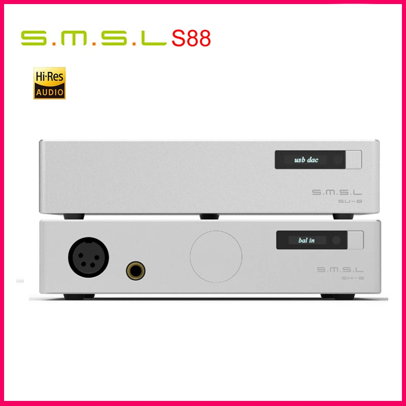 SMSL S88 Высококачественный декодер и усилитель для наушников комплект включает SH 8