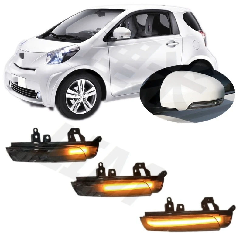 

Для Toyota IQ AJ1 2008 2009 2010 2011 2012 2013 2014 2015, Динамический светодиодный светильник, лампа указателя поворота