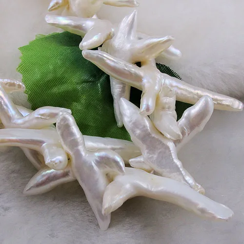 

Unique Pearls Jewellery Store Natural Cross Pearl Necklace Huge Size 20-40mm Real Freshwater Pearl Cross Fine Jewelry For Women