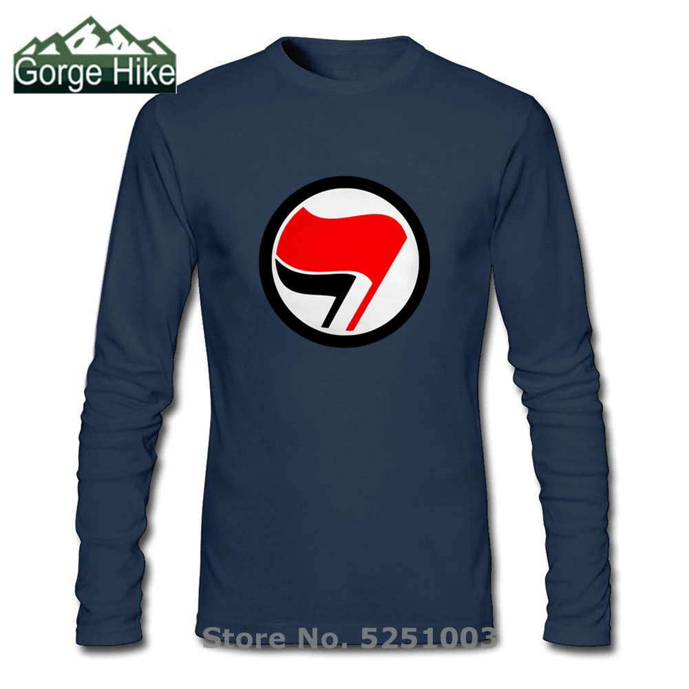 Vintage Style Antifa Flag 3d Print No Fade Men Long Sleeve T Shirt Retro Antifascist Logo Digital Printing T Shirt Hombre Tops T Shirts Aliexpress