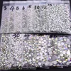 Super Glitter Crystal AB Non Hot Fix Rhinestones SS3-SS50 FlatBack Strass Sewing&Fabric Garment Nail Art Rhinestones Decorations ► Photo 1/5