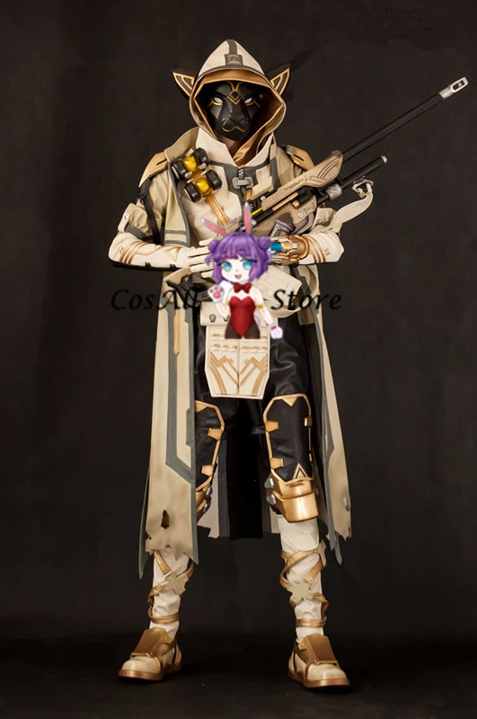 Ana Amari O W Cosplay god of cat cosplay costume full set high quality custom made | Тематическая одежда и униформа