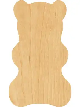 

Gummy Bear Wooden Laser Cut Out Shape - Great for Crafting - Hobbyist - D.I.Y. Projects