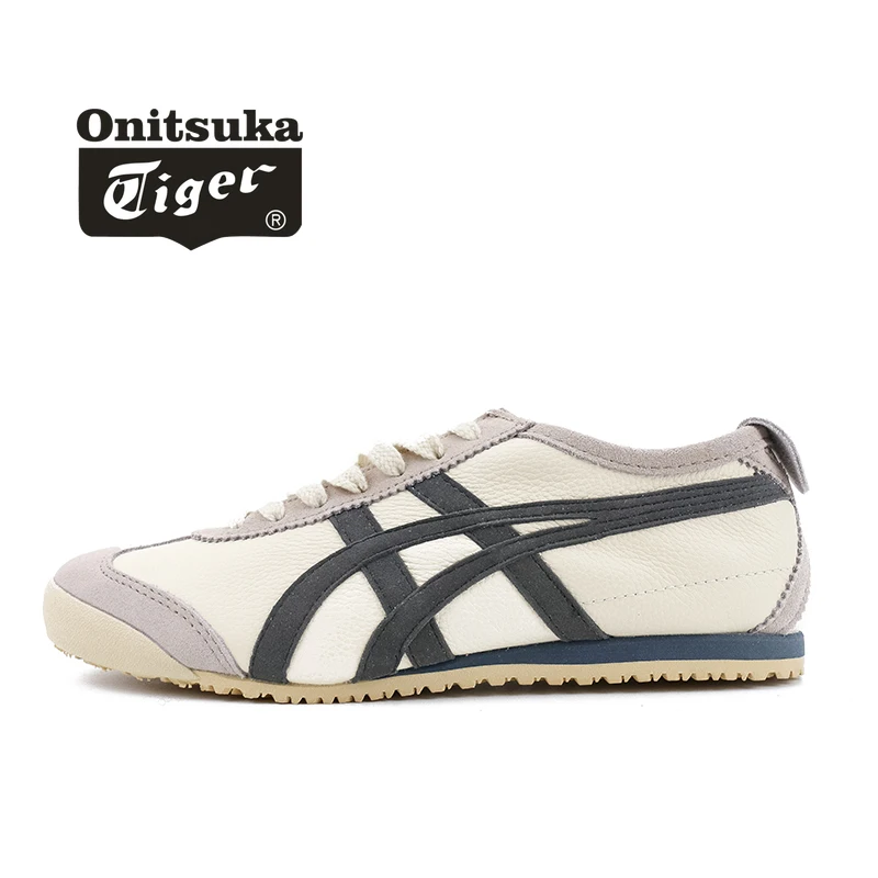 Оригинальные кроссовки Onitsuka Tiger Мексика 66 для мужчин и женщин для скейтбординга; нейтральные кроссовки для бега и отдыха; Низкие Нескользящие прочные кроссовки