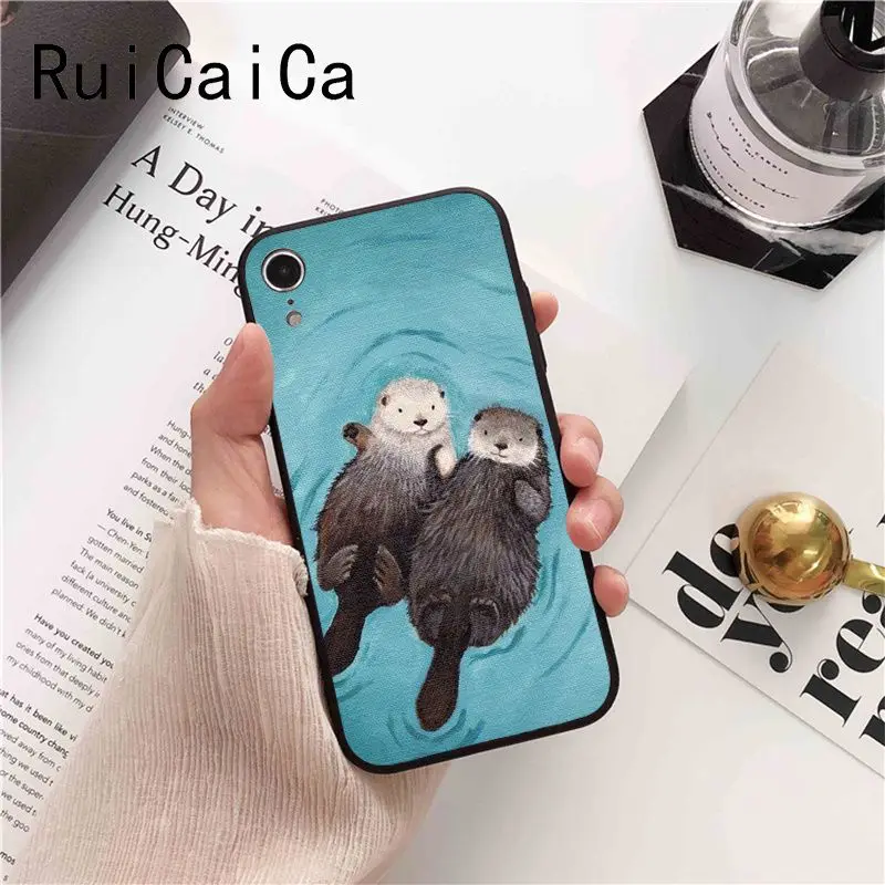 lovely cute Otter water animal