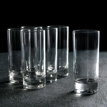 

Set of tall glasses 290 ml Island, 6 pcs