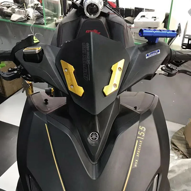 Декоративные молдинги для лобового стекла для Yamaha Aerox 155 NVX 155 150 L 155