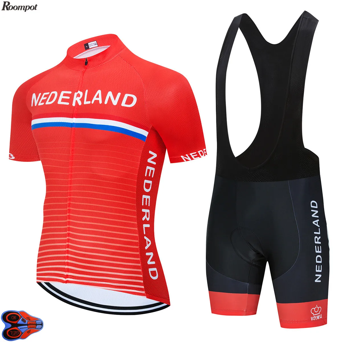 2020 Nederland National TEAM Pro велосипедные Джерси нагрудники шорты костюм 9D гель Ropa Ciclismo