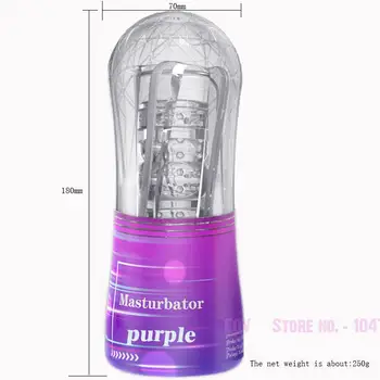 Male Sex Toy Vacuum Sucking Transparent Snail Cup Pocket Pussy, Vagina Masturbation Endurance Sex Products For Men Masturbator. 3