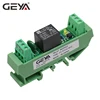 GEYA Din Rail Mounted 1 Channel Relay Module DC 24V 12V 230VAC GSM Relay Control Timer Module ► Photo 3/6
