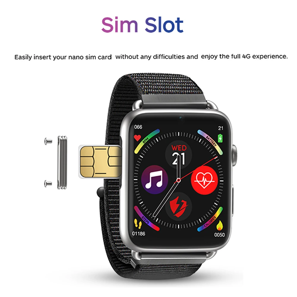 LEMFO LEM10 Smart Watch Men LTE 4G 64GB ROM Sim Camera 700mah Battery  Smartwatch Women Android 7.1 1.88 Inch Big Screen|Smart Watches| -  AliExpress