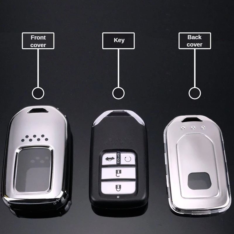 Generic Tpu Car Key Fob Cover Case Holder Shell Protector For Honda