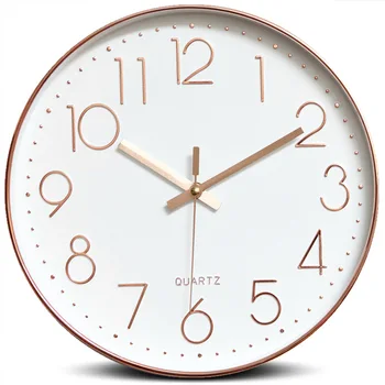

Fun Fervent Creative Simple Wall Clock Silent Quartz Clock Modern Design Wall Clock Living Room Office Reloj Pared Watches