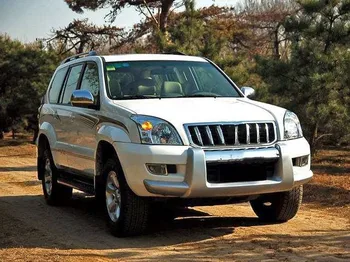 

For Toyota Prado 03-09 front headlamps transparent lampshades lamp shell masks headlights cover lens prado 4000 Headlight glass