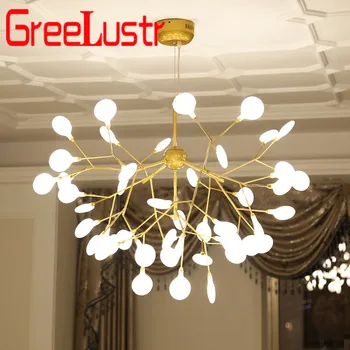 

Nordic Branch Tree Led Chandelier post-modern Firefly decorative ceiling chandelies lamp creative personality store salon lustre