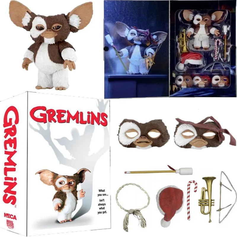 7 2 дюймов (12 см) Оригинальный NECA нового фильма Gremlins рождественское Издание