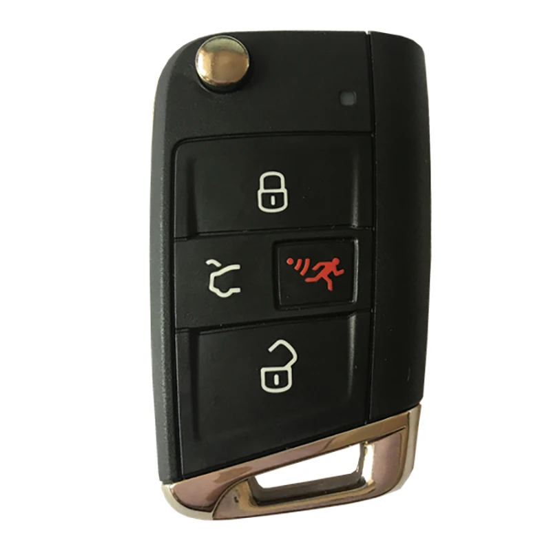 Пульт дистанционного управления для Vw Golf Polo Touran и т. Д. CN001086 3 + 1 кнопки FCC 5G0 959 752 BE