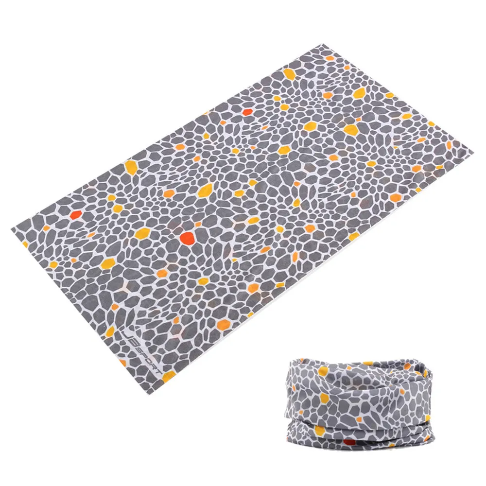

Fashion 3D Crack Design Headbands Buffe Multifunctional Cycling Bandana Women Men Headwear Sport Face Shield Mask Braga Cuello