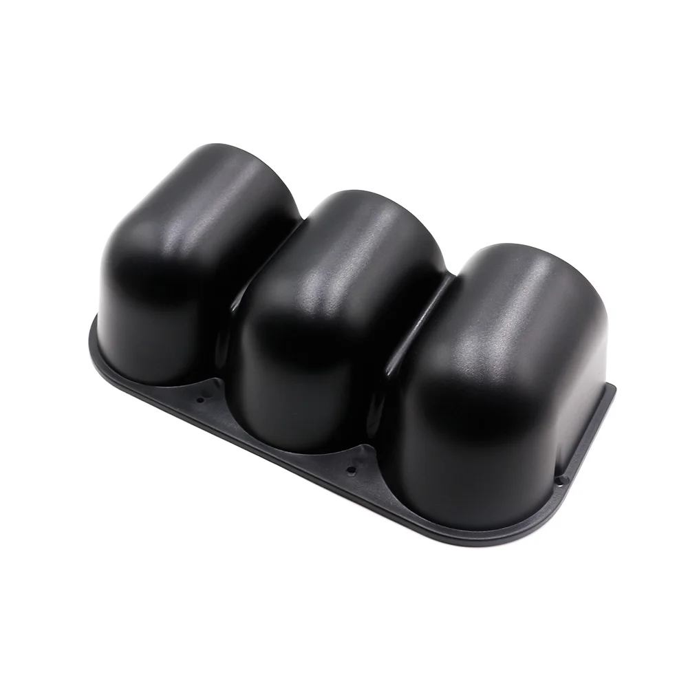 

2" 52mm Black color Triple Dash mount Car gauge pod Gauge holder Car meter holder