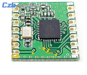 

5PCS RFM69CW HopeRF 433Mhz Wireless Transceiver Temperature Sensor Module FSK Low Power Module With RFM12B Compatible Footprint