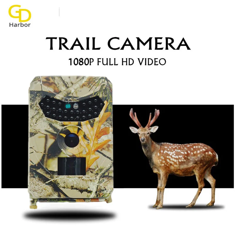 

Night Vision Infrared LED Hunting Camera IP56 Waterproof Trap Trail 12MP Lens Wildlife hunter Video Recoder