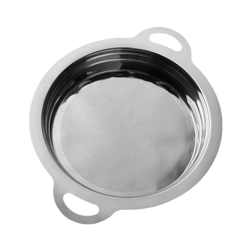 

300Ml 304 Stainless Steel Filter Milk Tea Juice Soybean Milk Small Hole Strainer Rice Strainer Sifter Fine Mesh Strainer