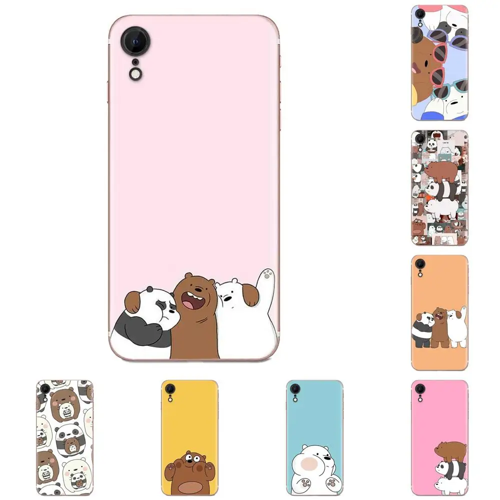 Soft Protector Cases South Korea Three Bears For Huawei P7 P8 P9 P10 P20 P30 Lite Mini Plus Pro Y9 Prime P Smart Z 2018 2019 | Мобильные