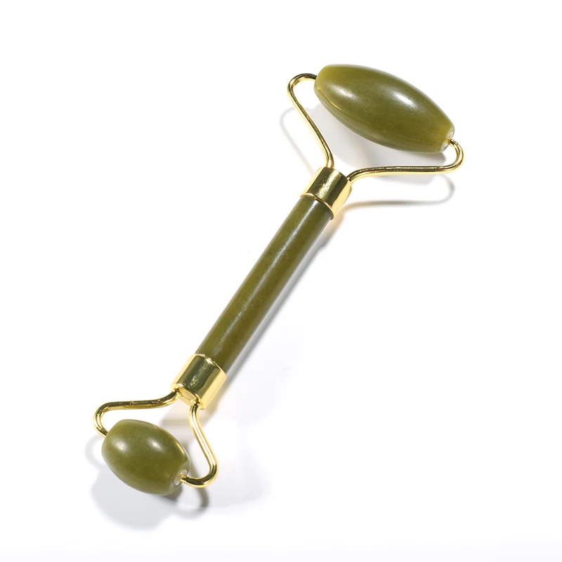 

Facial Massage Roller Double Heads Jade Stone Face Lift Hands Body Gua ShaSkin Relaxation Slimming Beauty Health Skin Care Tools