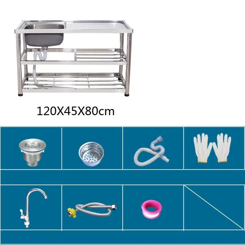 Faucet Portatil Integral Tarjas Para Wasbak Umywalka Lavandino Cucina Fregadero De Cocina Cuba Lavabo Pia Cozinha Kitchen Sink - Цвет: MODEL U