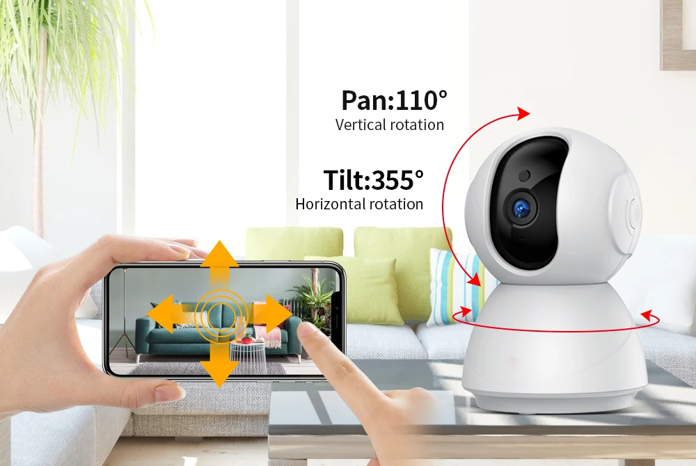 Câmera de Segurança Câmera de Vigilância Monitor do Bebê fi sem Fio Original Câmera Cctv Visão Noturna ir Pet 1080p ip wi 2 wi fi sem fio cctv câmera de