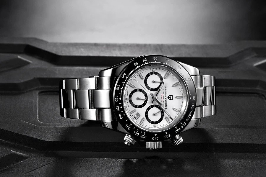 2019New часы мужские роскошные брендовые PAGANI Дизайн Хронограф Мужские спортивные часы водонепроницаемые полностью из нержавеющей стали Мужские кварцевые часы