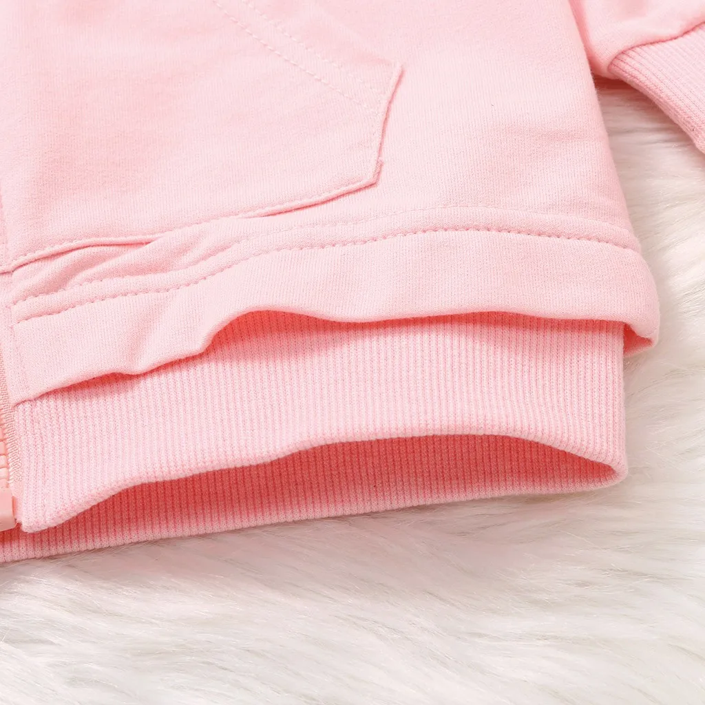 Новая весенне-осенняя одежда для малышей однотонная толстовка на молнии для мальчиков и девочек, куртка для мальчиков, детские спортивные толстовки
