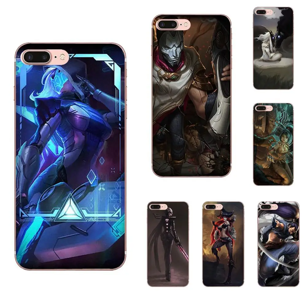 

For Huawei Honor Mate 7 7A 8 9 10 20 V8 V9 V10 G Lite Play Mini Pro P Smart TPU Coque Case Capa Khada Jhin League Of Legends Lol