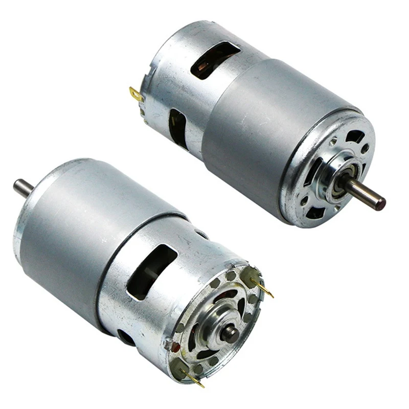 775 DC Мотор DC 12 V-36 V 3500-9000 RPM шарикоподшипник большой крутящий момент высокой мощности Низкий уровень шума Горячая продажа электронный