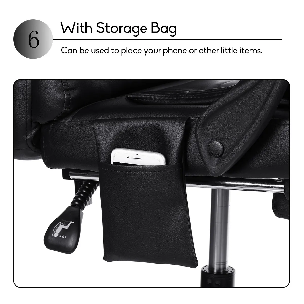 90°~135° Lying Massage Chair Household High Quality Office Gaming Computer Chair Ergonomic Reclinin