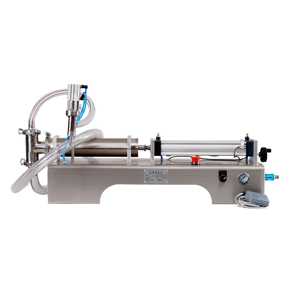 

Automatic Filling Machine Liquid Quantitative Filling Machine Automatic Horizontal Pneumatic Single Head 10-100ml Packaging